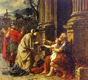 Jacques-Louis David Belisarius oil painting